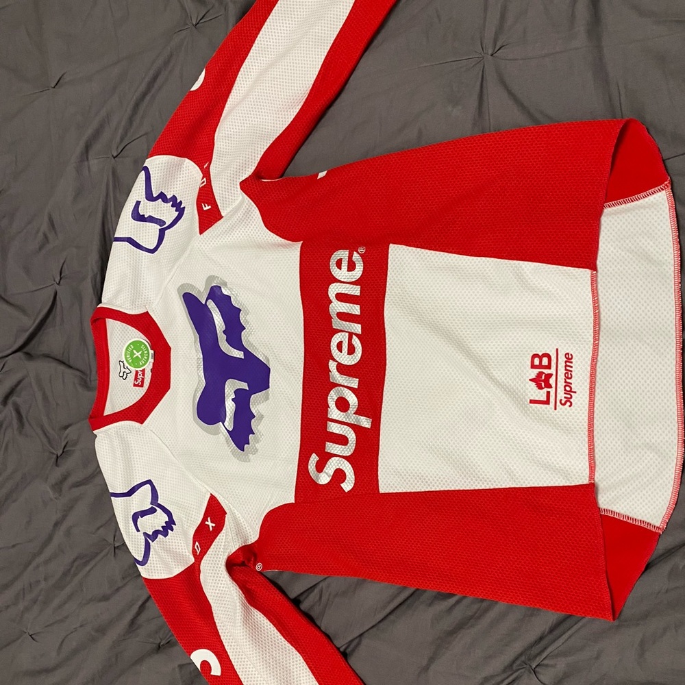 SUPREME JERSEY (Red/White) SIZE SMALL! BRAND NEW